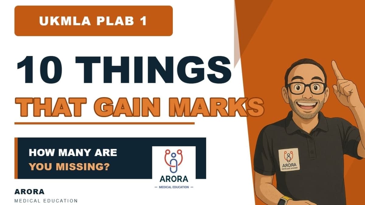 10 High Power Tips to Pass Your PLAB 1 Exam
