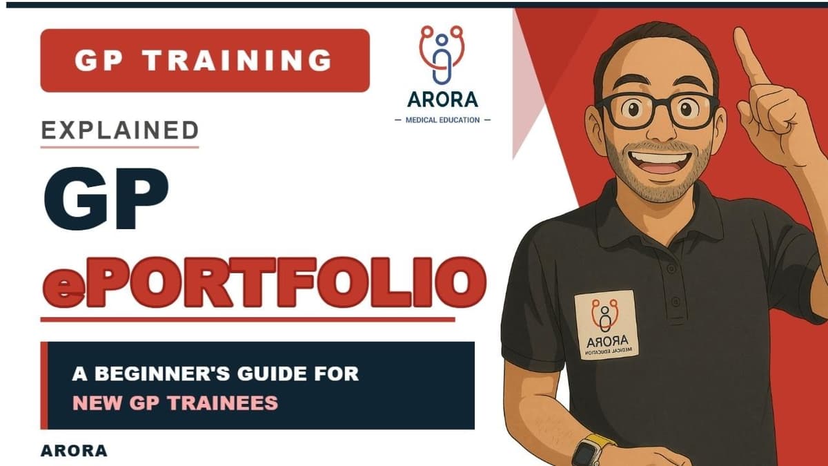The GP ePortfolio Explained: A Beginner's Guide for New GP Trainees