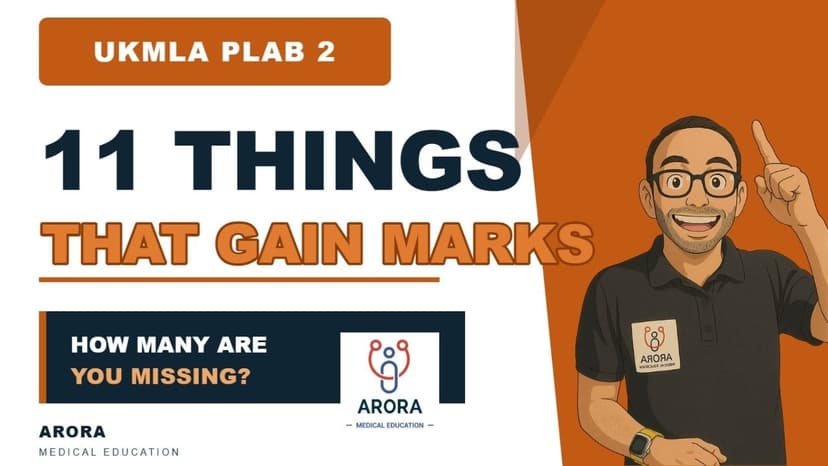 11 Practical Ways to Pass the UKMLA PLAB 2 Exam