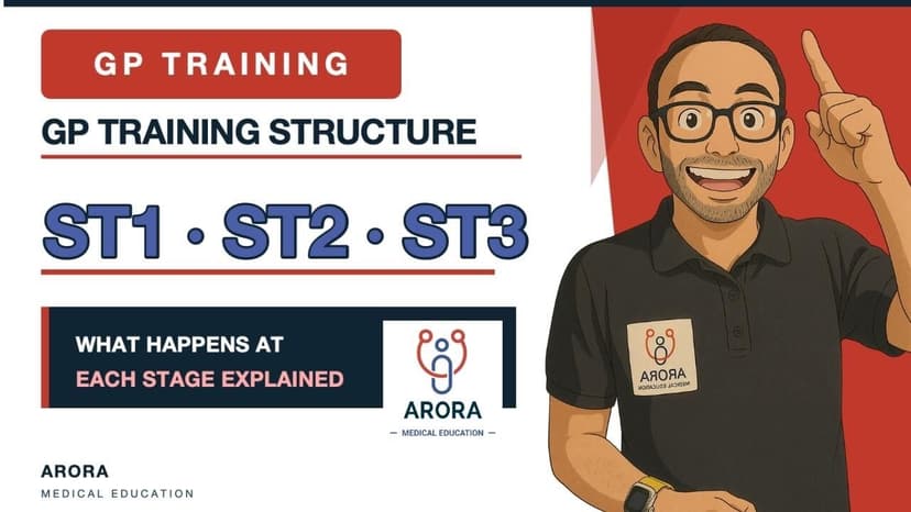 GP Training Structure Explained: What Happens in ST1, ST2 and ST3